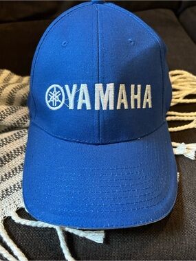 Yamaha Royal Blue Cap with White Logo